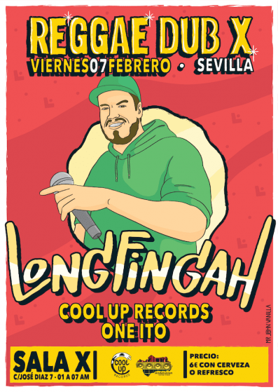 Reggae en Sevilla: Reggae Dub X presenta a Longfingah