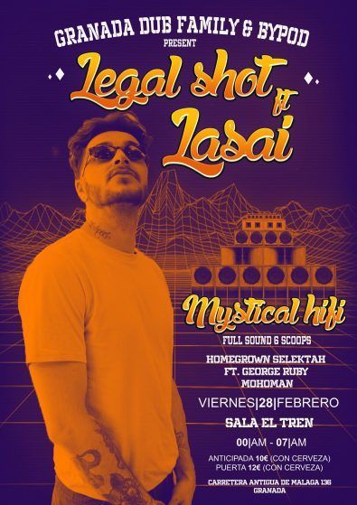 Reggae en Granada - Granada Dub Family - Legal Shot & Lasai